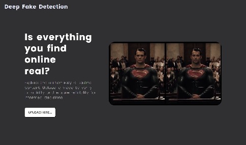 DeepFake Detection Interface